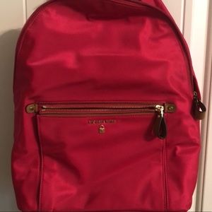 Michael Kors hot pink backpack